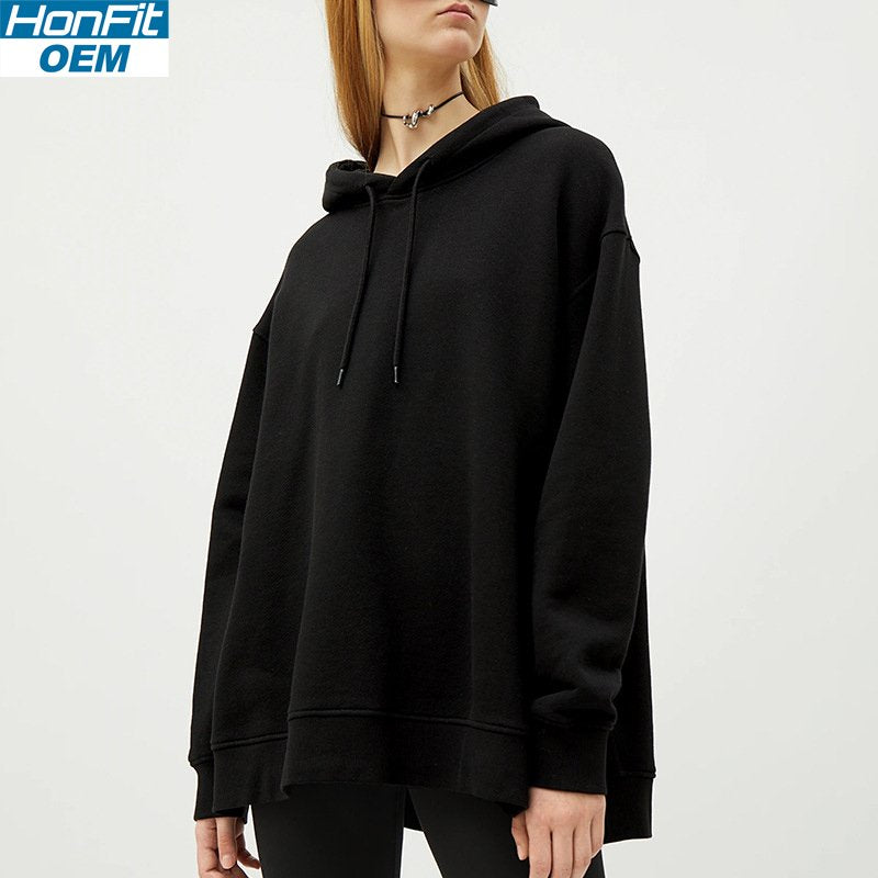 Womens Oversized Activewear 100% cotton Hoodie MZYCSA1983T print logo 10