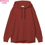 Womens Oversized Activewear 100% cotton Hoodie MZYCSA1983T print logo 8