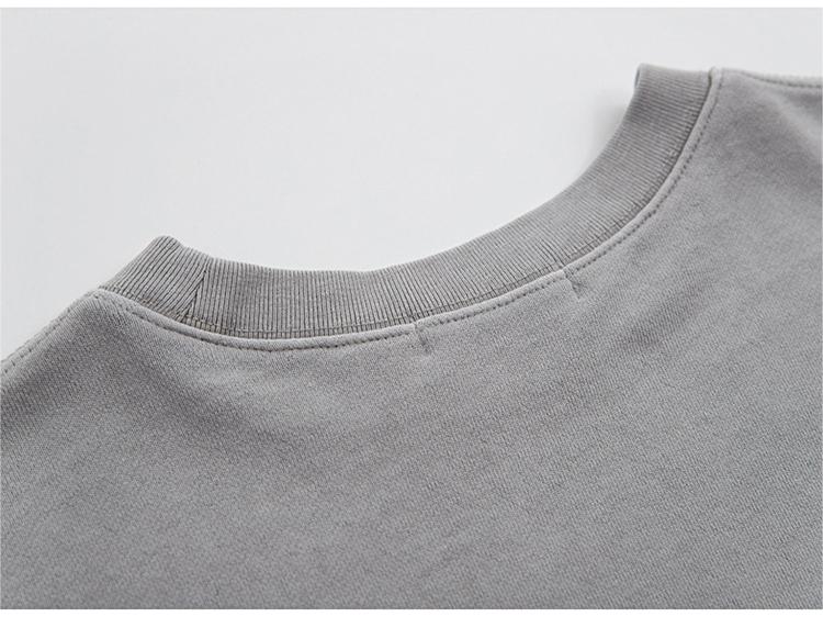 Womens Casual Oversized 100% cotton Sweatshirt MZYCSA2109Y print logo 28