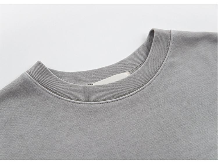 Womens Casual Oversized 100% cotton Sweatshirt MZYCSA2109Y print logo 26