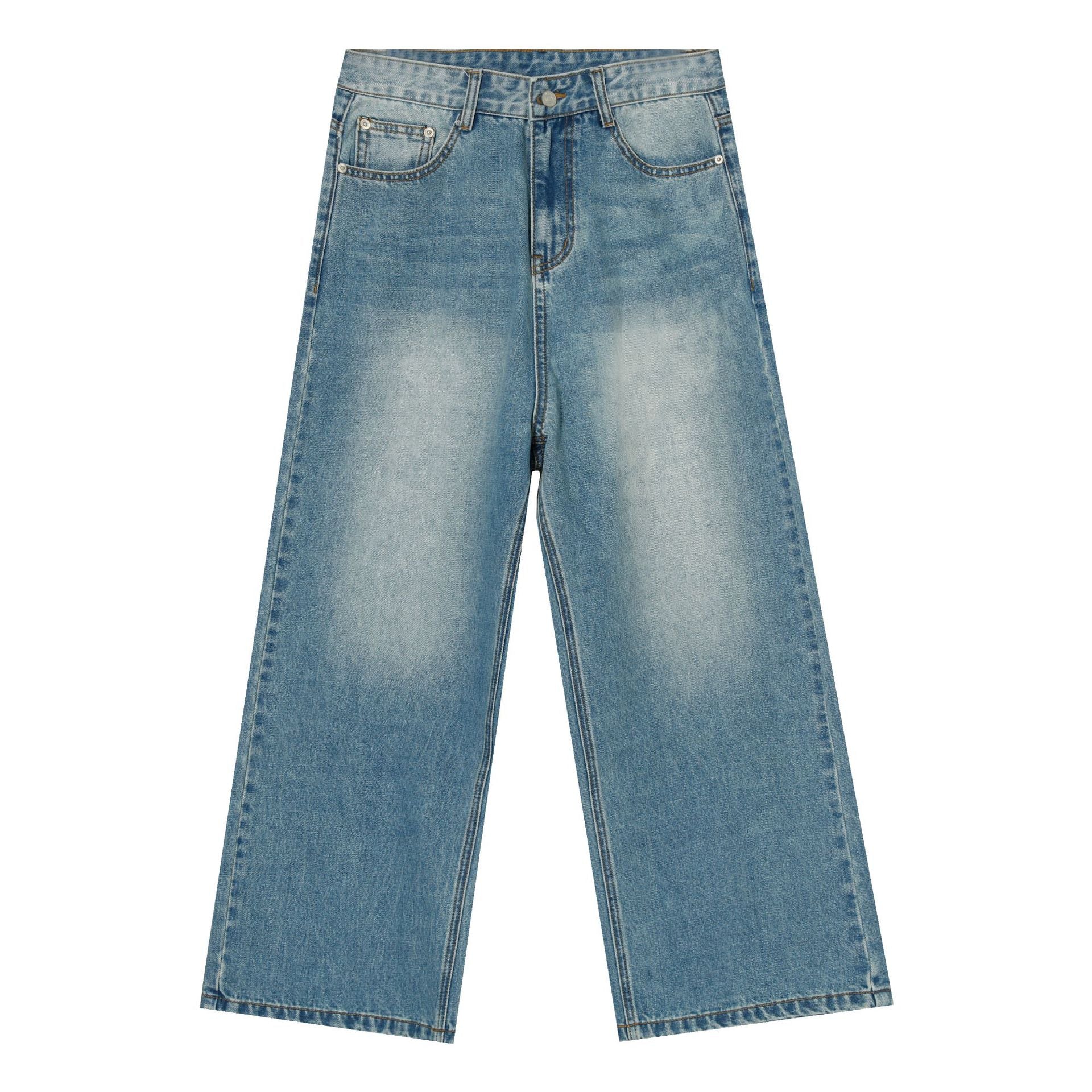 Mens Distressed 84.4%cotton 6%polyester 9.6%regenerated cellulose fiber jeans NB-172