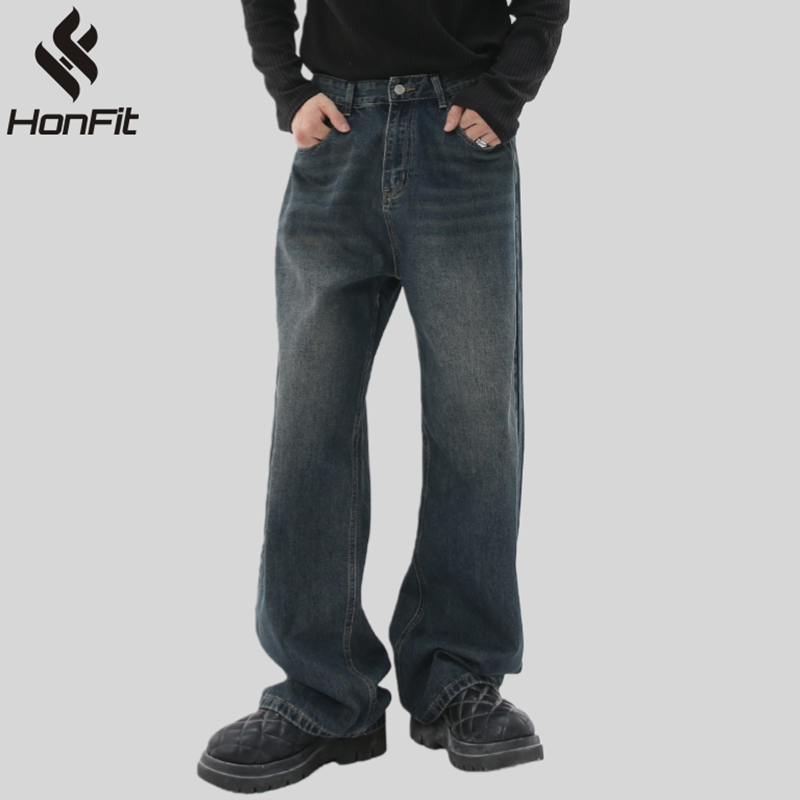 Mens Casual 84.5%cotton 7%polyester 8.5%regenerated cellulose fiber jeans NB-427