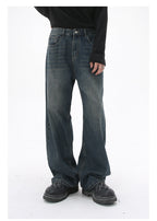 Mens Casual 84.5%cotton 7%polyester 8.5%regenerated cellulose fiber jeans NB-427
