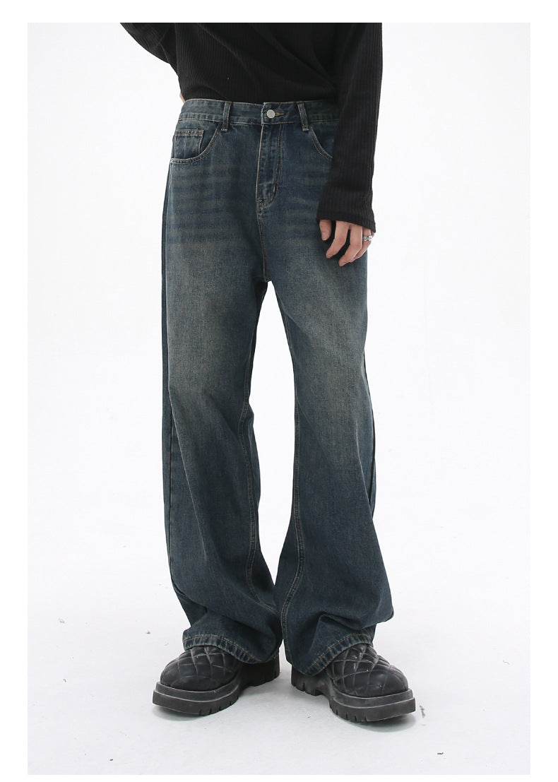 Mens Casual 84.5%cotton 7%polyester 8.5%regenerated cellulose fiber jeans NB-427