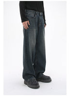 Mens Casual 84.5%cotton 7%polyester 8.5%regenerated cellulose fiber jeans NB-427