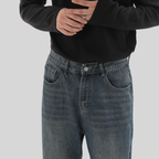 Mens Casual 84.5%cotton 7%polyester 8.5%regenerated cellulose fiber jeans NB-427