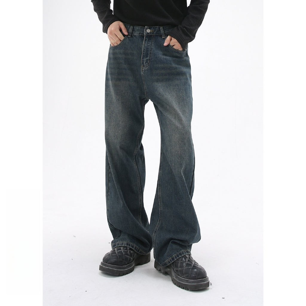 Mens Casual 84.5%cotton 7%polyester 8.5%regenerated cellulose fiber jeans NB-427
