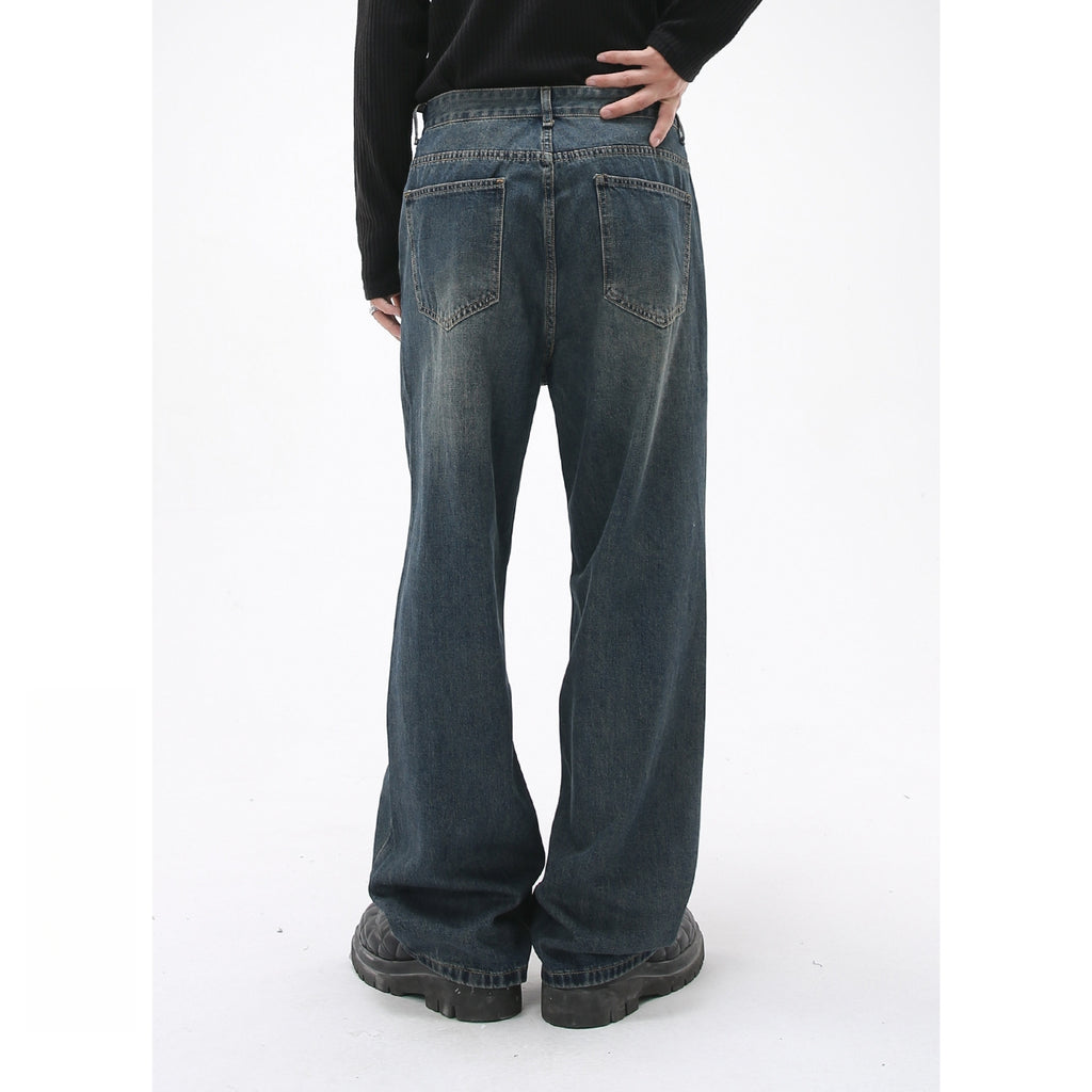 Mens Casual 84.5%cotton 7%polyester 8.5%regenerated cellulose fiber jeans NB-427