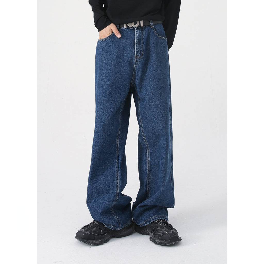 Mens Oversized 79.3%cotton 9.1%polyester 11.6%regenerated cellulose fiber jeans NB-B414