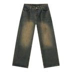 Mens Oversized 79.3%cotton 9.1%polyester 11.6%regenerated cellulose fiber jeans NB-B414