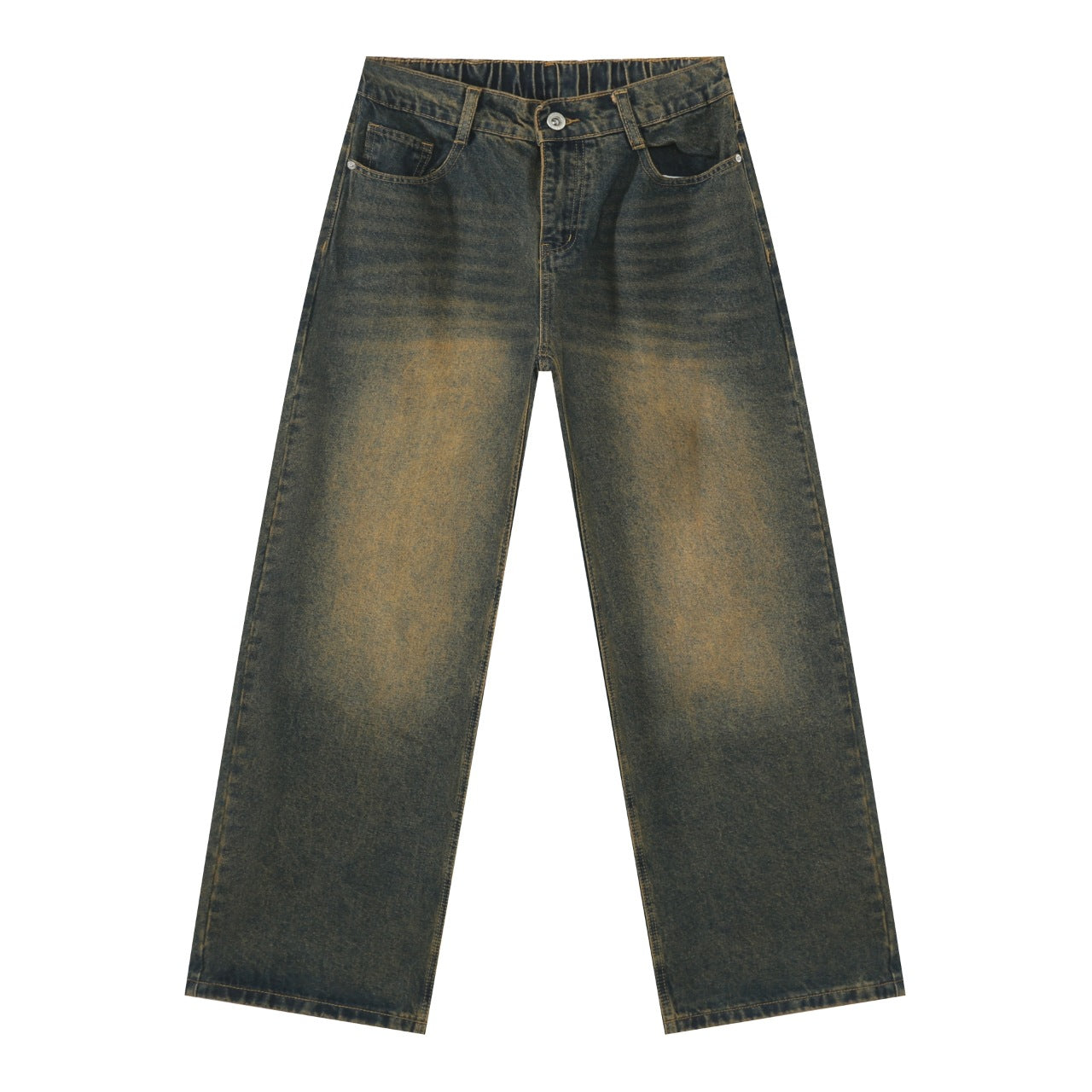 Mens Oversized 79.3%cotton 9.1%polyester 11.6%regenerated cellulose fiber jeans NB-B414