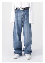 Mens Oversized 79.3%cotton 9.1%polyester 11.6%regenerated cellulose fiber jeans NB-B414