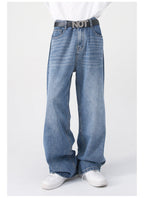 Mens Oversized 79.3%cotton 9.1%polyester 11.6%regenerated cellulose fiber jeans NB-B414