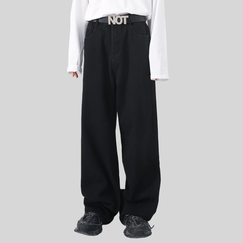 Mens Oversized 79.3%cotton 9.1%polyester 11.6%regenerated cellulose fiber jeans NB-B414