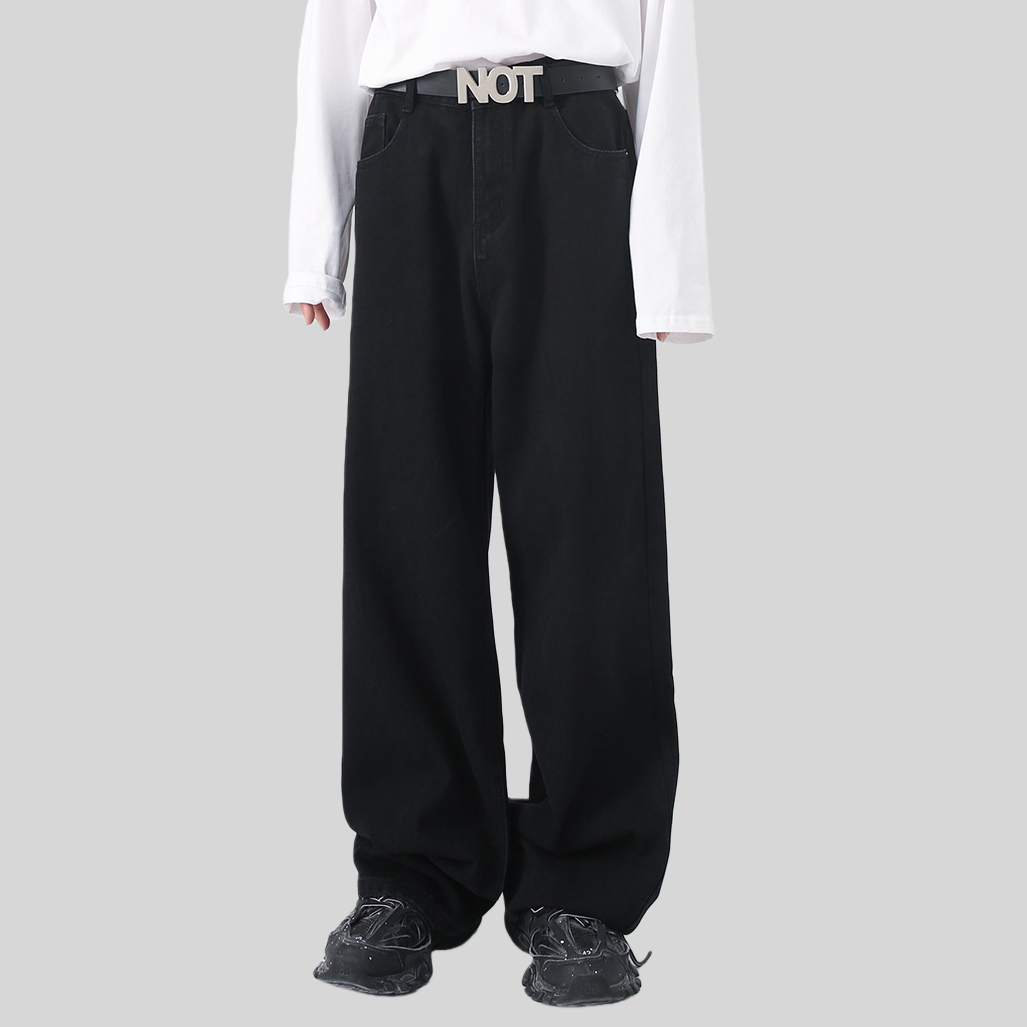 Mens Oversized 79.3%cotton 9.1%polyester 11.6%regenerated cellulose fiber jeans NB-B414