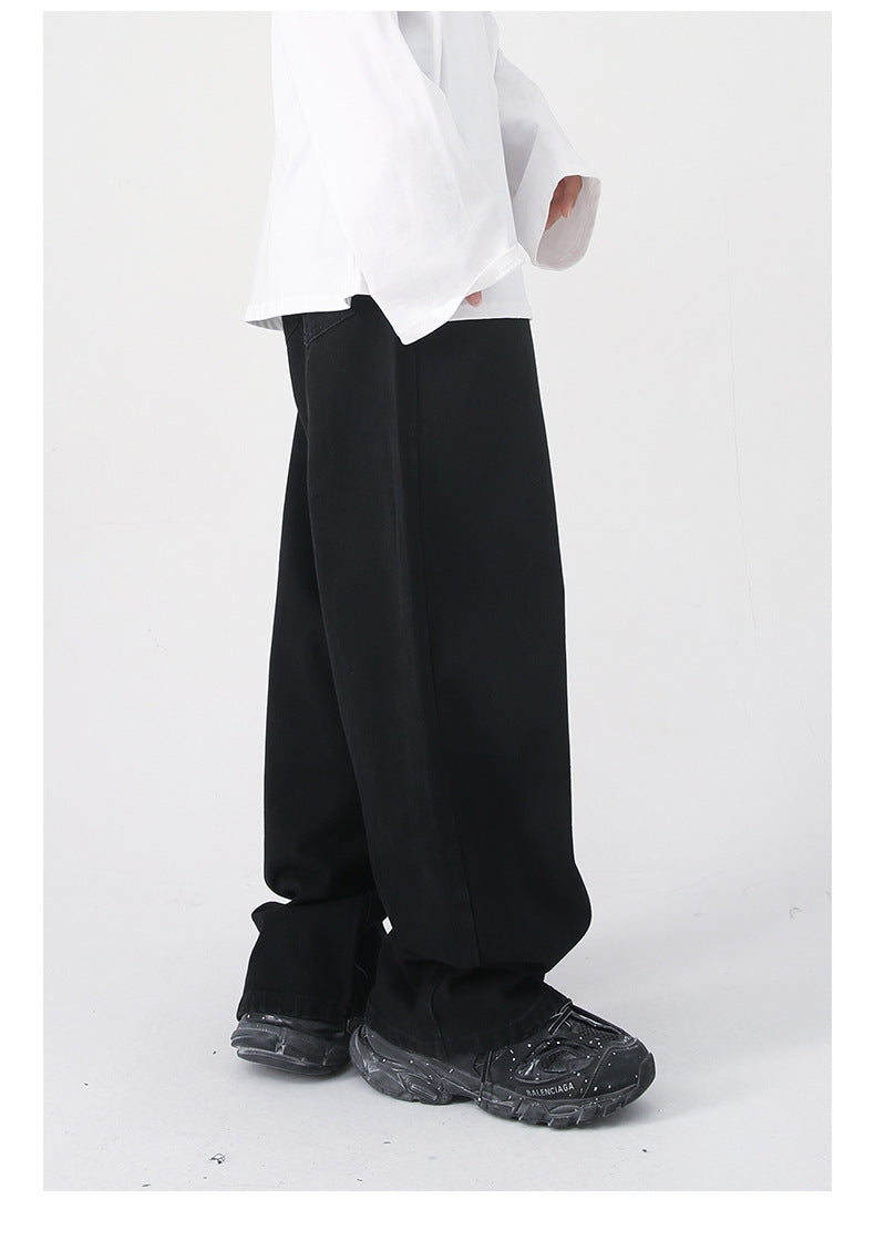 Mens Oversized 79.3%cotton 9.1%polyester 11.6%regenerated cellulose fiber jeans NB-B414