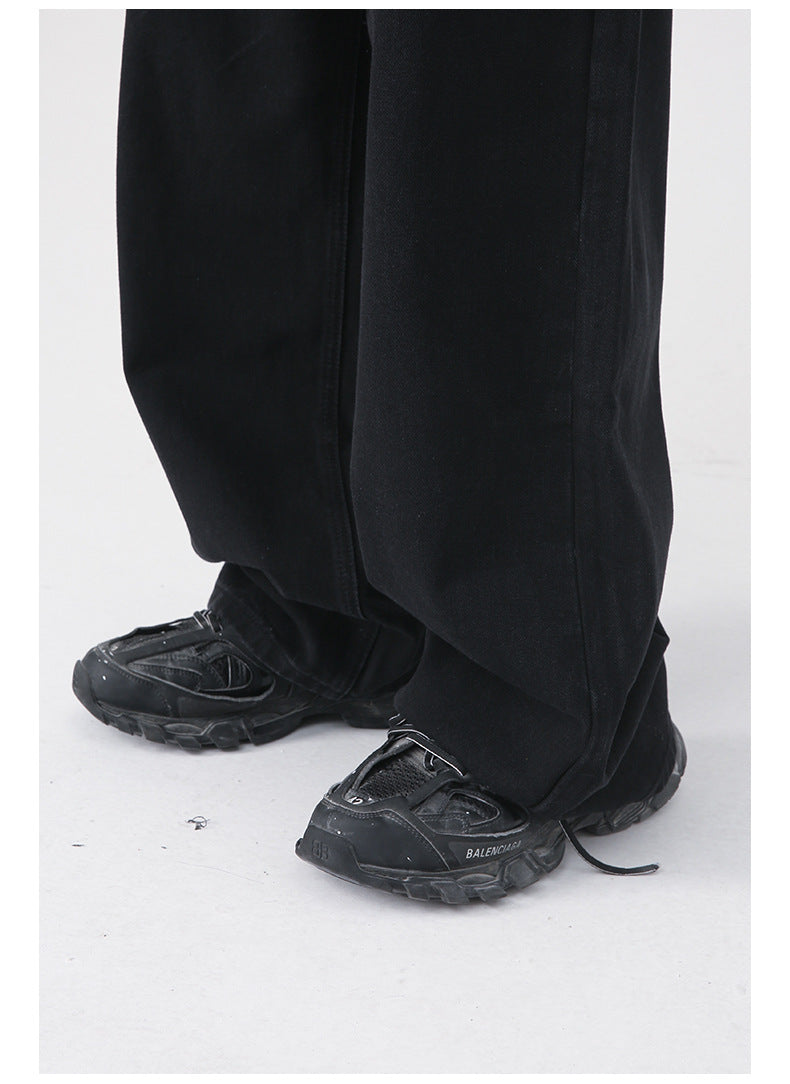 Mens Oversized 79.3%cotton 9.1%polyester 11.6%regenerated cellulose fiber jeans NB-B414
