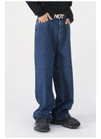 Mens Oversized 79.3%cotton 9.1%polyester 11.6%regenerated cellulose fiber jeans NB-B414