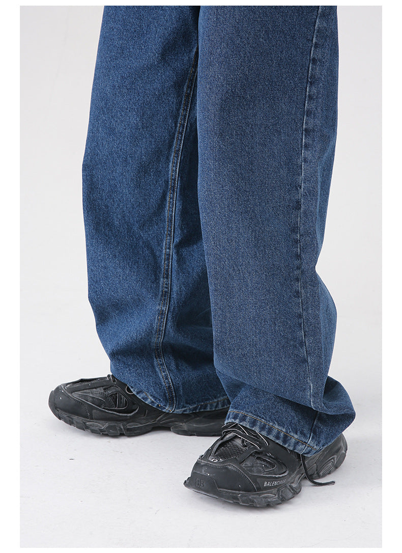 Mens Oversized 79.3%cotton 9.1%polyester 11.6%regenerated cellulose fiber jeans NB-B414