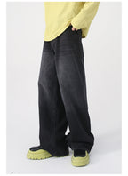 Mens Oversized 79.3%cotton 9.1%polyester 11.6%regenerated cellulose fiber jeans NB-B414