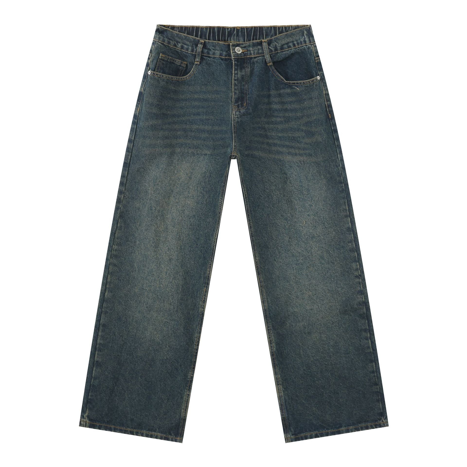 Mens Oversized 79.3%cotton 9.1%polyester 11.6%regenerated cellulose fiber jeans NB-B414