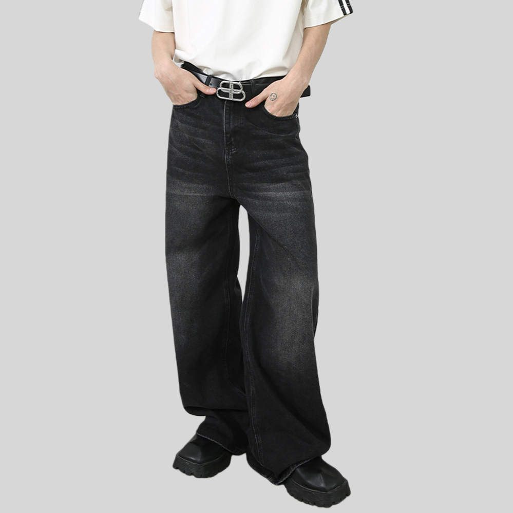 Mens Vintage 68%cotton 24.6%polyester 5.9%regenerated cellulose fiber 1.5%other fibers jeans NB-B666