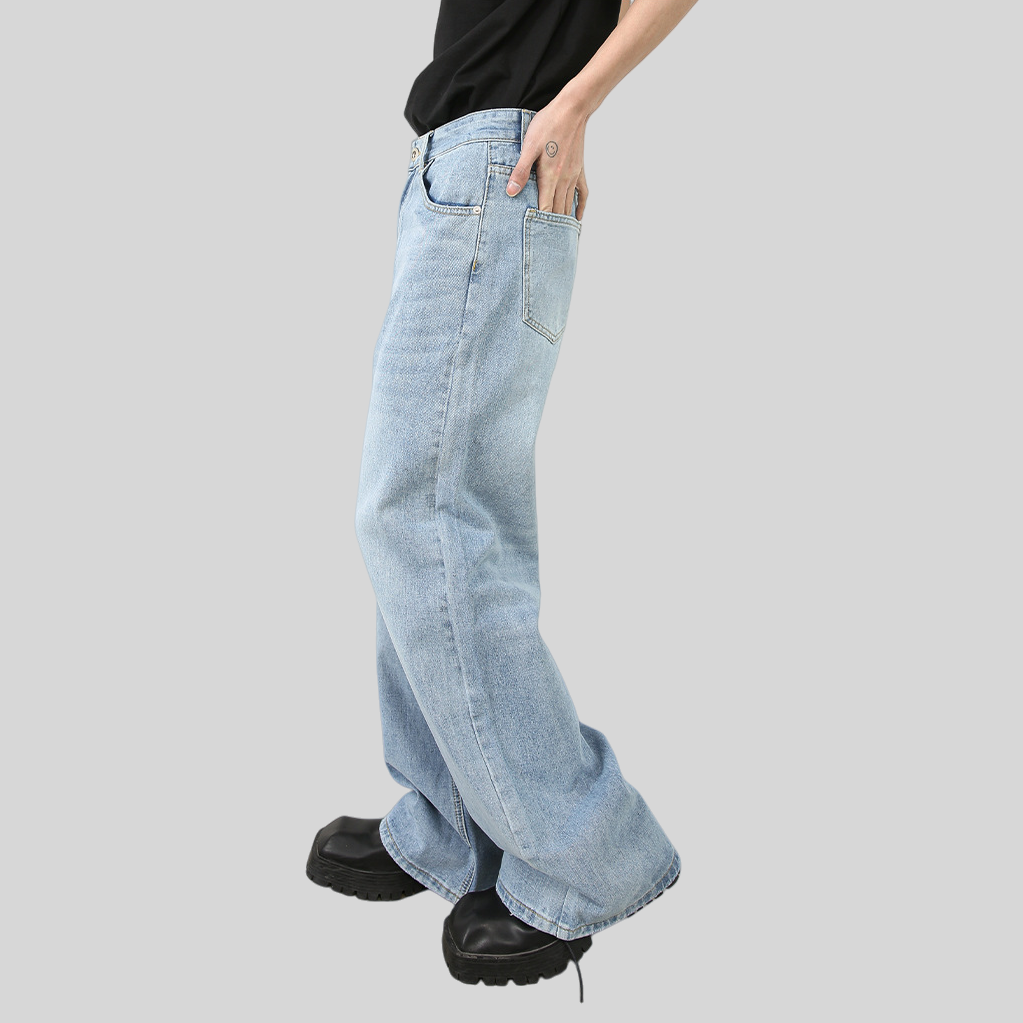 Mens Vintage 68%cotton 24.6%polyester 5.9%regenerated cellulose fiber 1.5%other fibers jeans NB-B666