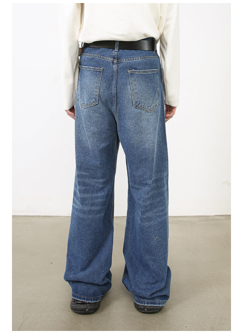 Mens Vintage 68%cotton 24.6%polyester 5.9%regenerated cellulose fiber 1.5%other fibers jeans NB-B666