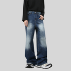 Mens Acid Washed 84.4%cotton 6%polyester 9.6%regenerated cellulose fiber jeans NB-H059X09