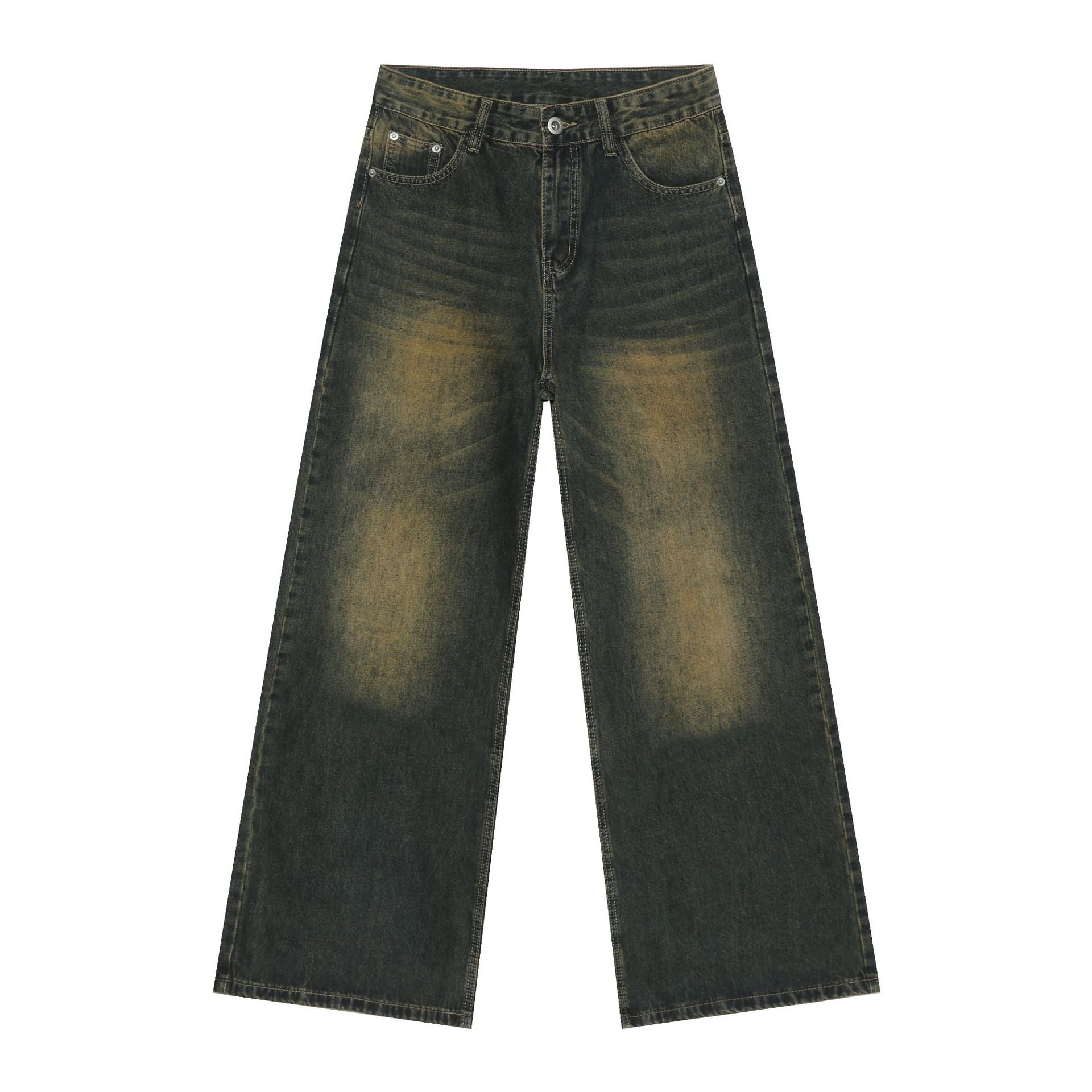 Mens Acid Washed 84.4%cotton 6%polyester 9.6%regenerated cellulose fiber jeans NB-H059X09