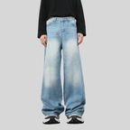 Mens Acid Washed 84.4%cotton 6%polyester 9.6%regenerated cellulose fiber jeans NB-H059X09