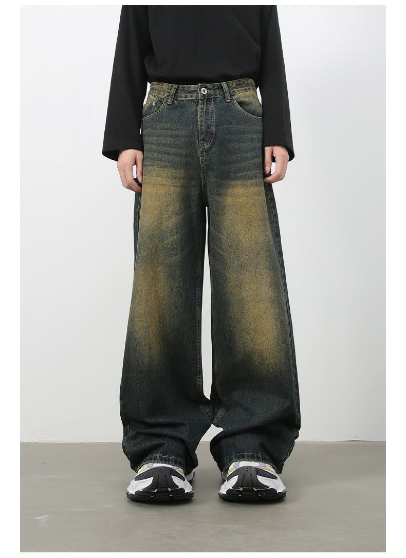 Mens Acid Washed 84.4%cotton 6%polyester 9.6%regenerated cellulose fiber jeans NB-H059X09 - Product View 20 | Honfit