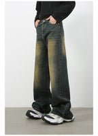 Mens Acid Washed 84.4%cotton 6%polyester 9.6%regenerated cellulose fiber jeans NB-H059X09