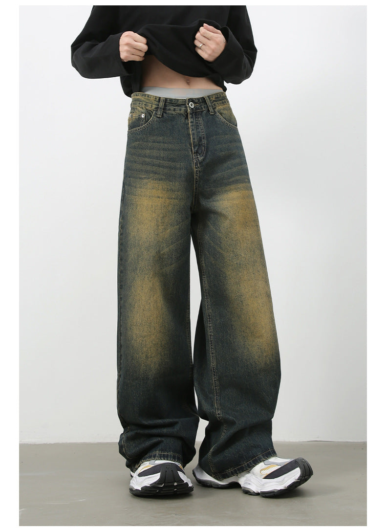 Mens Acid Washed 84.4%cotton 6%polyester 9.6%regenerated cellulose fiber jeans NB-H059X09