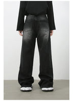 Mens Acid Washed 84.4%cotton 6%polyester 9.6%regenerated cellulose fiber jeans NB-H059X09