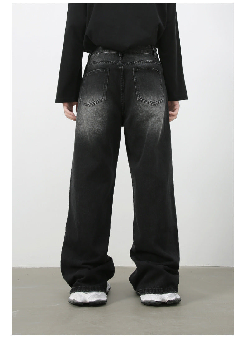 Mens Acid Washed 84.4%cotton 6%polyester 9.6%regenerated cellulose fiber jeans NB-H059X09