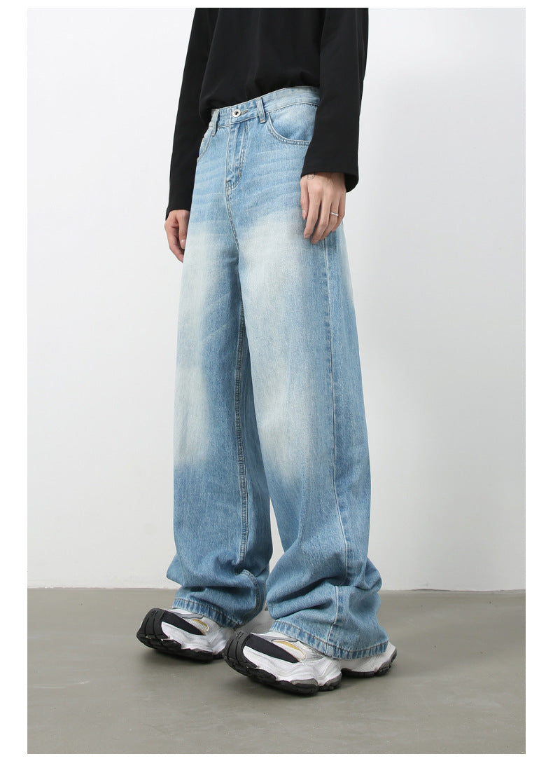 Mens Acid Washed 84.4%cotton 6%polyester 9.6%regenerated cellulose fiber jeans NB-H059X09 - Product View 42 | Honfit