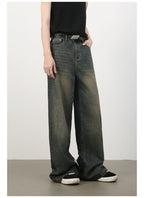 Mens Acid Washed 84.4%cotton 6%polyester 9.6%regenerated cellulose fiber jeans NB-H059X09