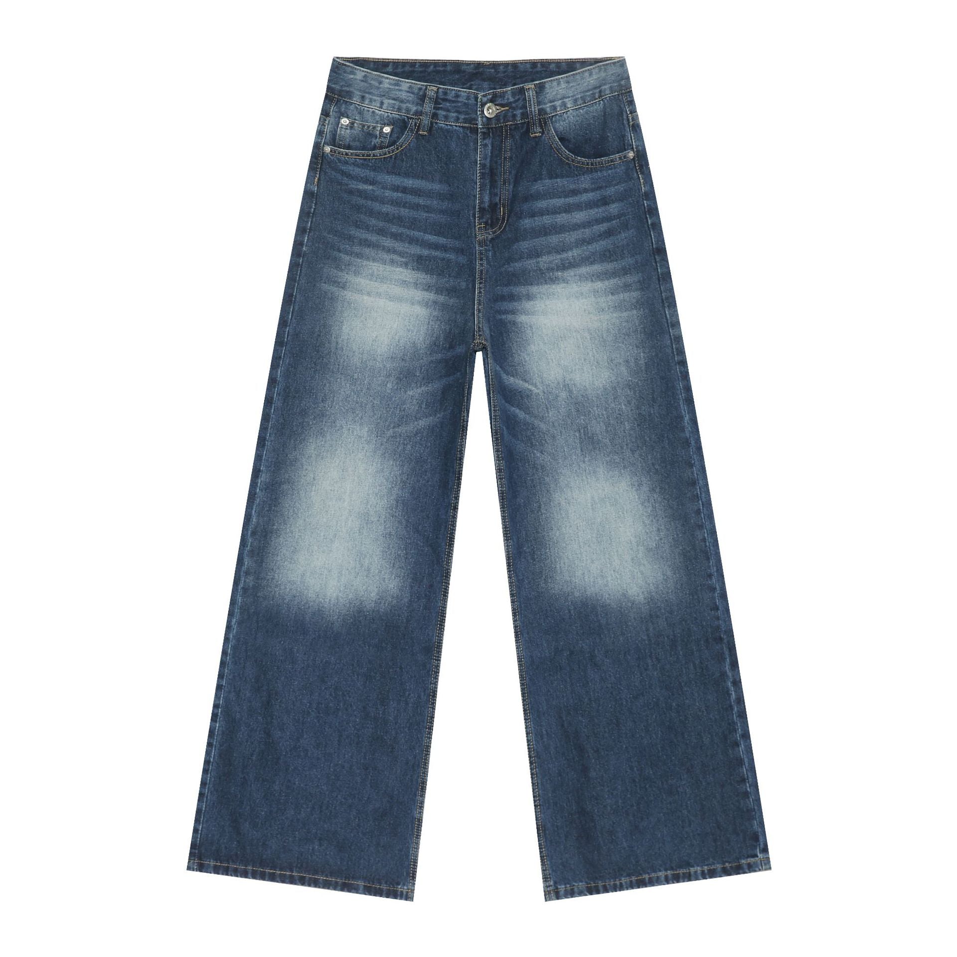 Mens Acid Washed 84.4%cotton 6%polyester 9.6%regenerated cellulose fiber jeans NB-H059X09
