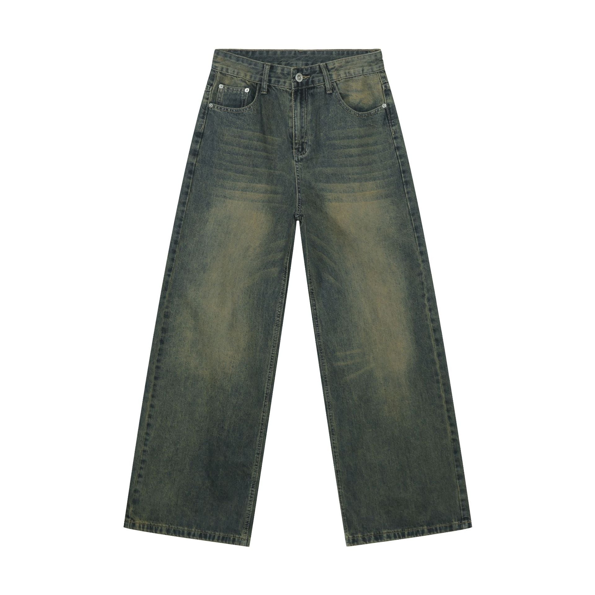 Mens Acid Washed 84.4%cotton 6%polyester 9.6%regenerated cellulose fiber jeans NB-H059X09