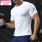 Mens Sports Training 92% polyester 8% spandex T Shirt NKS-324301 print logo 9