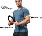 Mens Sports Training 92% polyester 8% spandex T Shirt NKS-324301 print logo 19