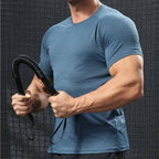 Mens Sports Training 92% polyester 8% spandex T Shirt NKS-324301 print logo 3