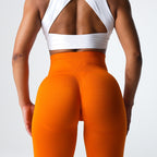 Womens Yoga Training Spandex / Nylon Leggings O-2828 print logo 17
