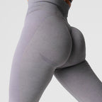 Womens Yoga Training Spandex / Nylon Leggings O-2828 print logo 14