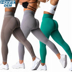 Womens Yoga Training Spandex / Nylon Leggings O-2828 print logo 22