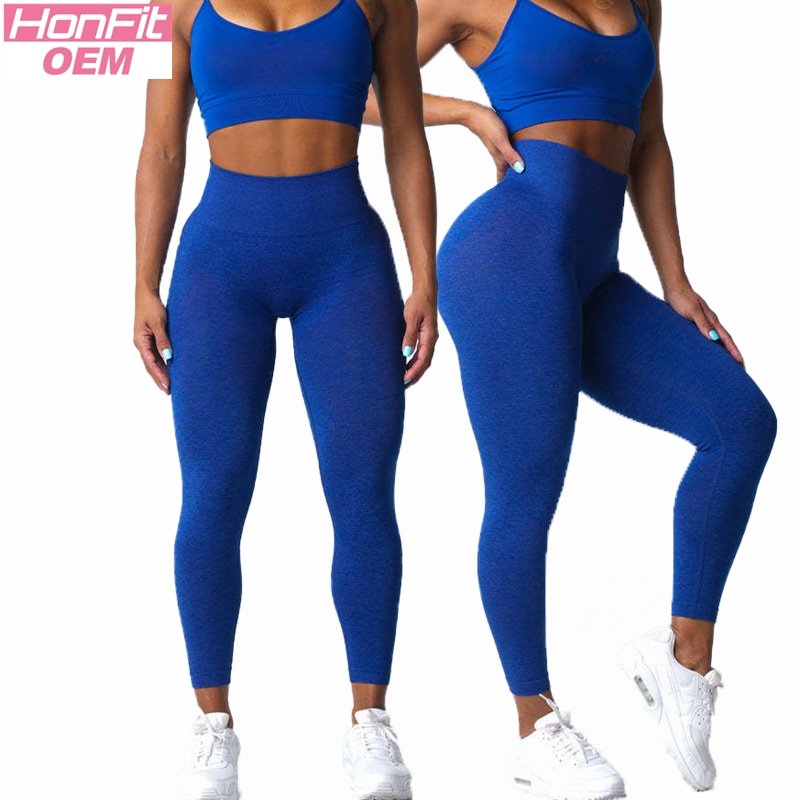 Womens Yoga Training Spandex / Nylon Leggings O-2828 print logo 27