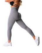 Womens Yoga Training Spandex / Nylon Leggings O-2828 print logo 3