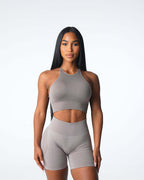 Womens Gym Training 92%Nylon 8%Spandex Sports Bra O-4306 print logo 24