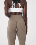 Womens Yoga Scrunch Butt Spandex / Nylon Leggings O-5423 print logo 21